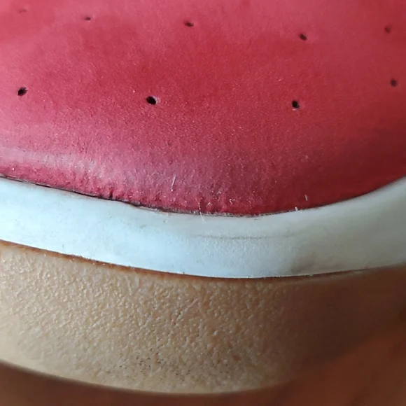 Red Puma California sneakers gum sole size 11 mens - Picture 8 of 10